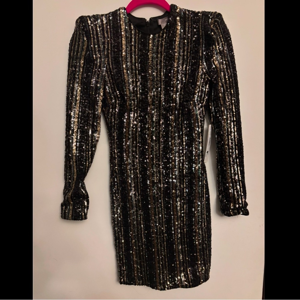Cool AQUA sequin dress